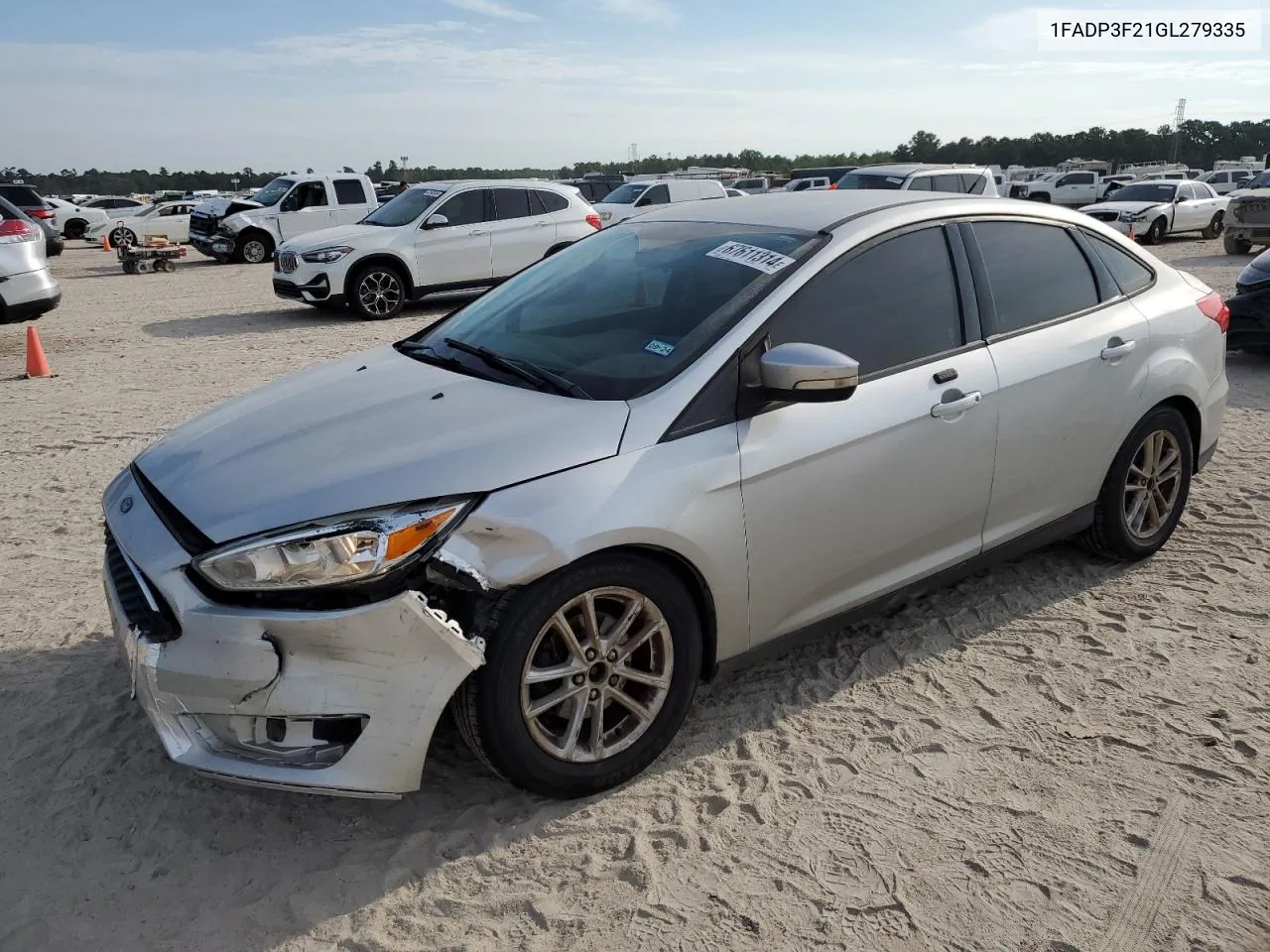 2016 Ford Focus Se VIN: 1FADP3F21GL279335 Lot: 67611314