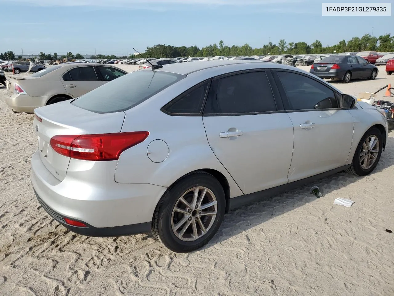 2016 Ford Focus Se VIN: 1FADP3F21GL279335 Lot: 67611314