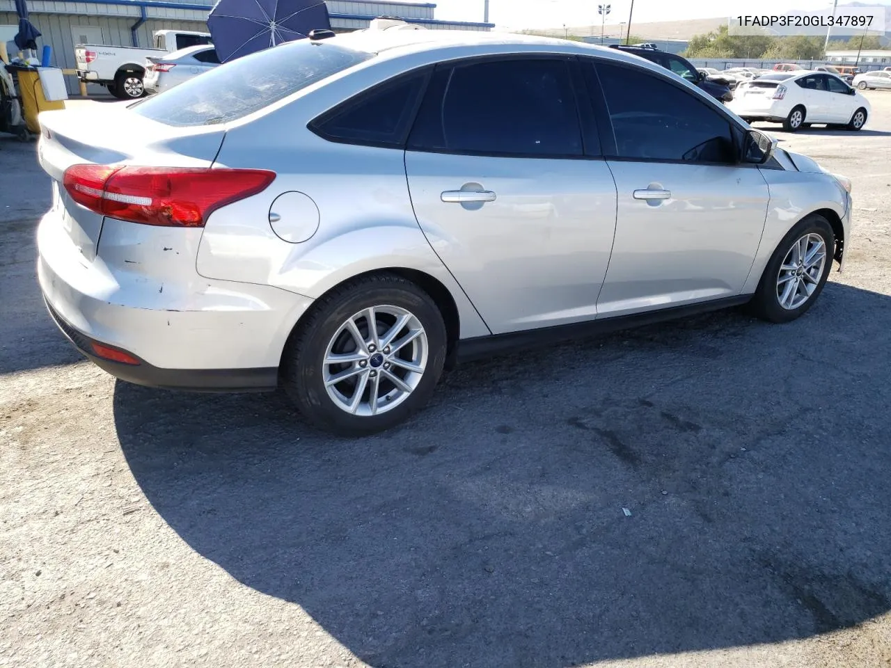 2016 Ford Focus Se VIN: 1FADP3F20GL347897 Lot: 67798674