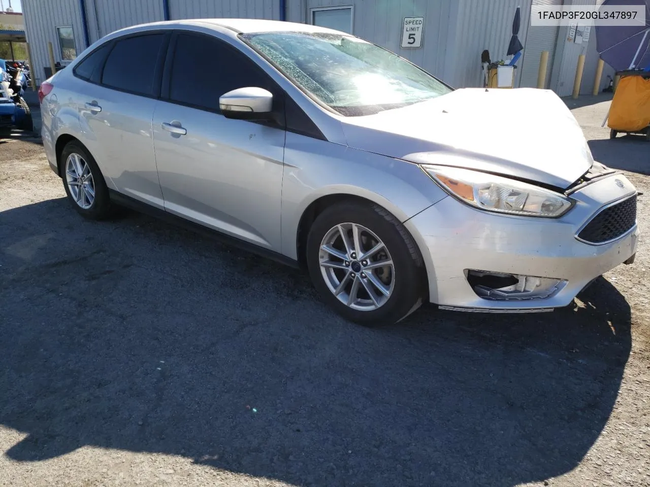 2016 Ford Focus Se VIN: 1FADP3F20GL347897 Lot: 67798674