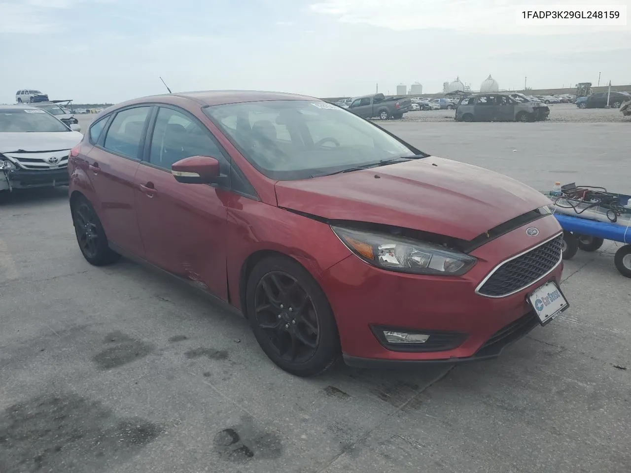 1FADP3K29GL248159 2016 Ford Focus Se