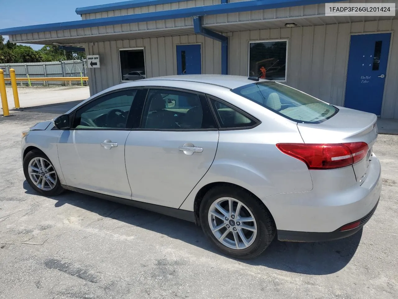 2016 Ford Focus Se VIN: 1FADP3F26GL201424 Lot: 67912524