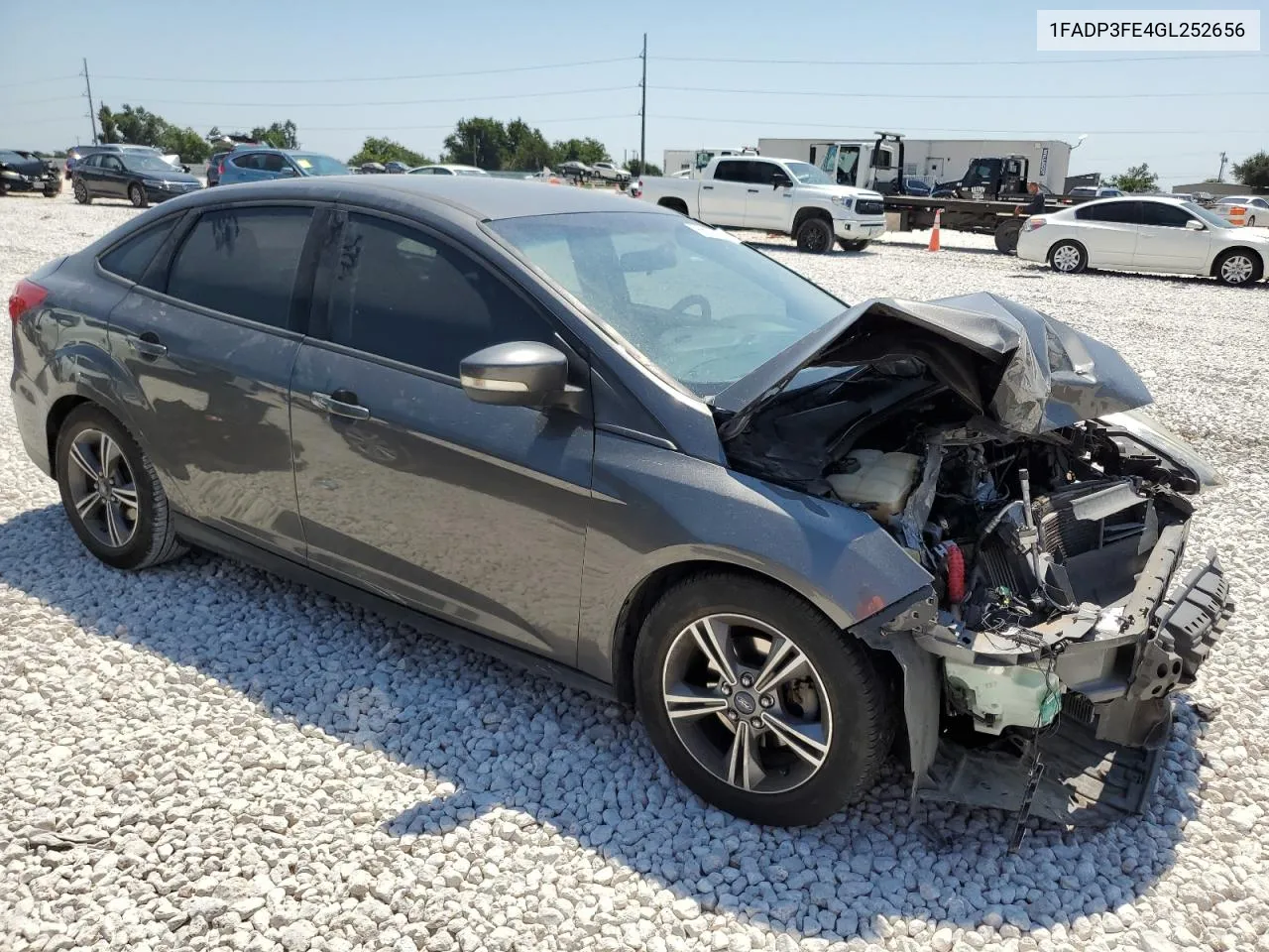 2016 Ford Focus Se VIN: 1FADP3FE4GL252656 Lot: 68172664