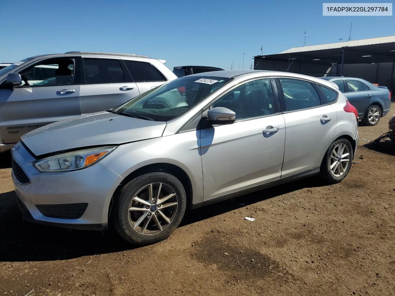 2016 Ford Focus Se VIN: 1FADP3K22GL297784 Lot: 68242254