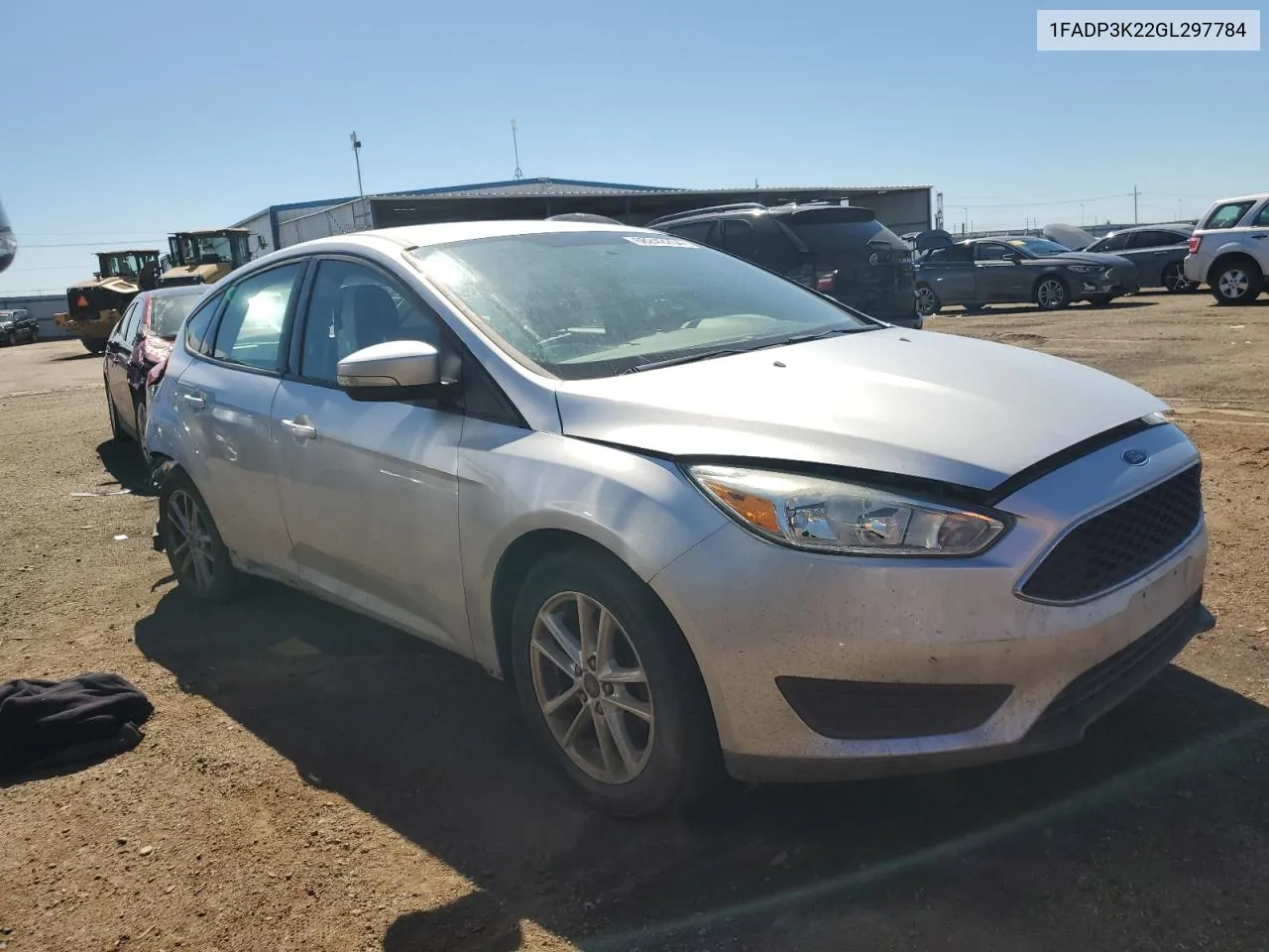 2016 Ford Focus Se VIN: 1FADP3K22GL297784 Lot: 68242254