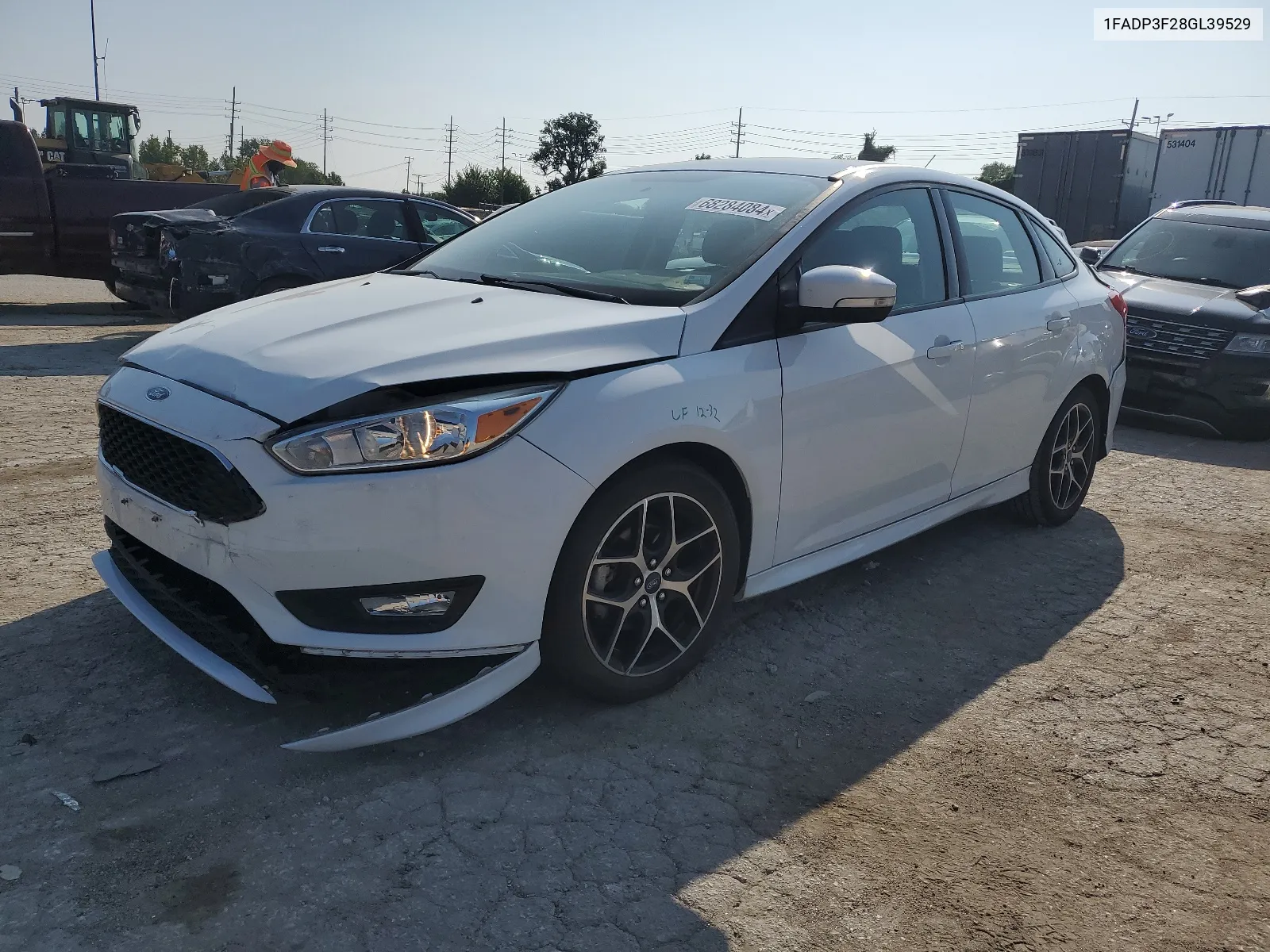 2016 Ford Focus Se VIN: 1FADP3F28GL39529 Lot: 68284084