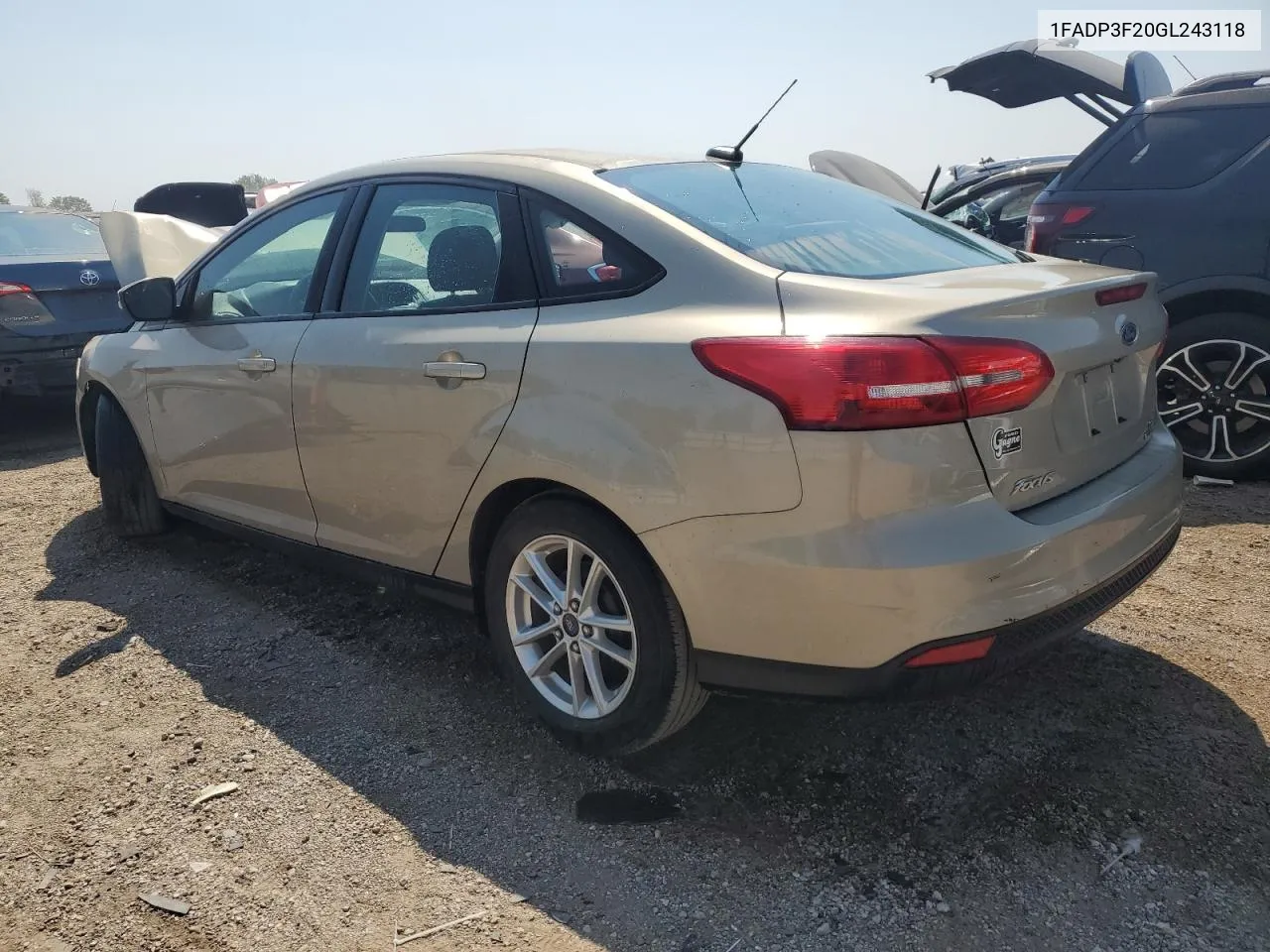 1FADP3F20GL243118 2016 Ford Focus Se