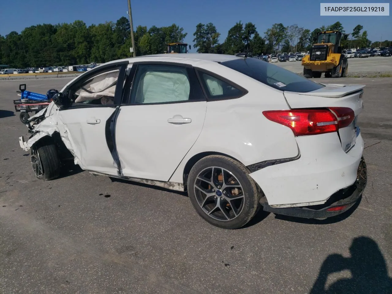 2016 Ford Focus Se VIN: 1FADP3F25GL219218 Lot: 68356454