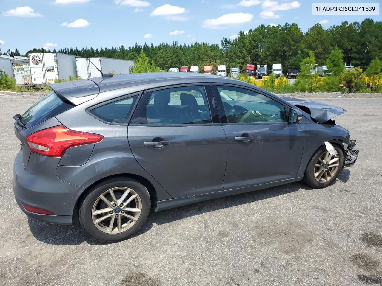 2016 Ford Focus Se VIN: 1FADP3K26GL241539 Lot: 68393654