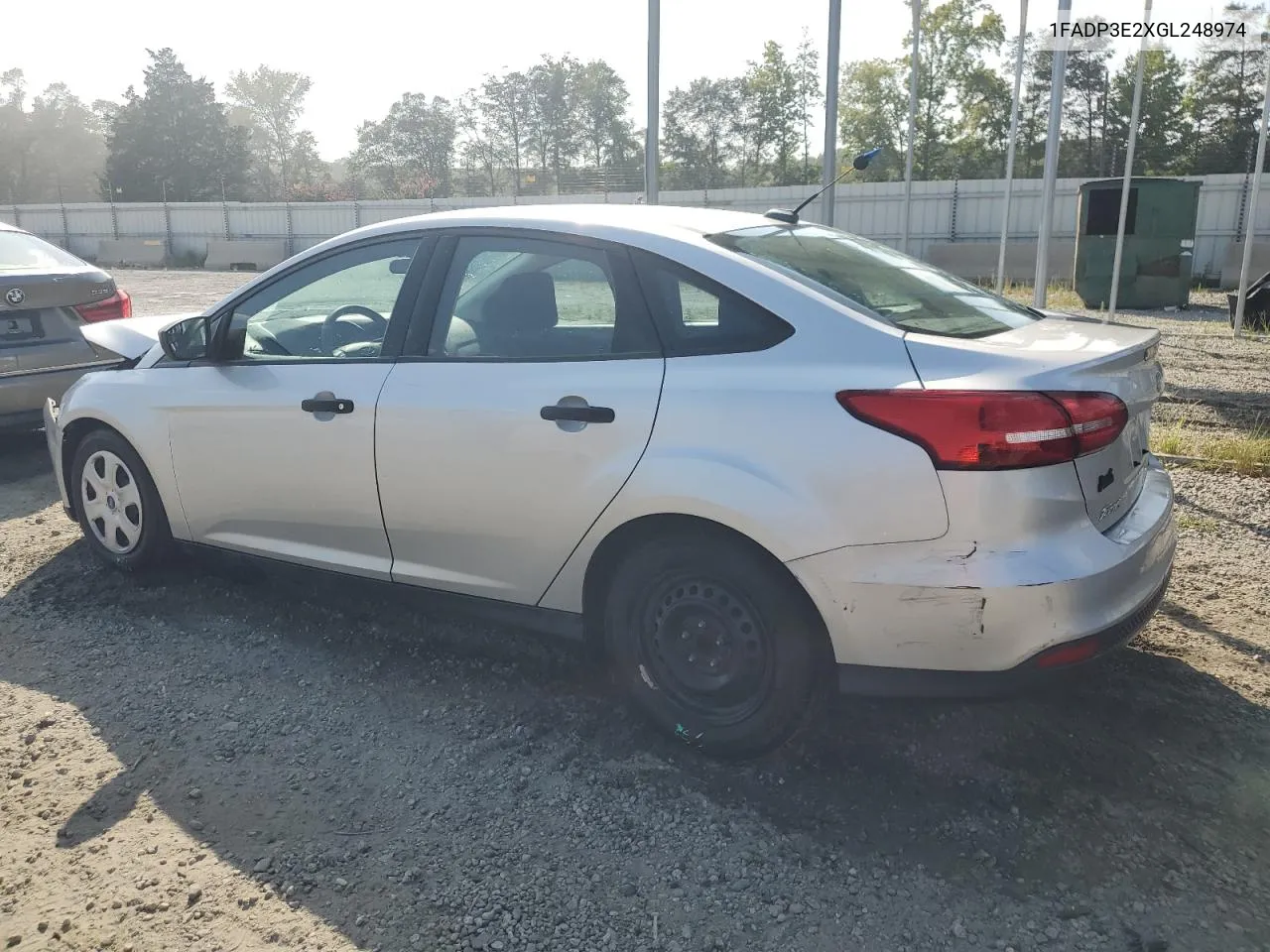 2016 Ford Focus S VIN: 1FADP3E2XGL248974 Lot: 68459524