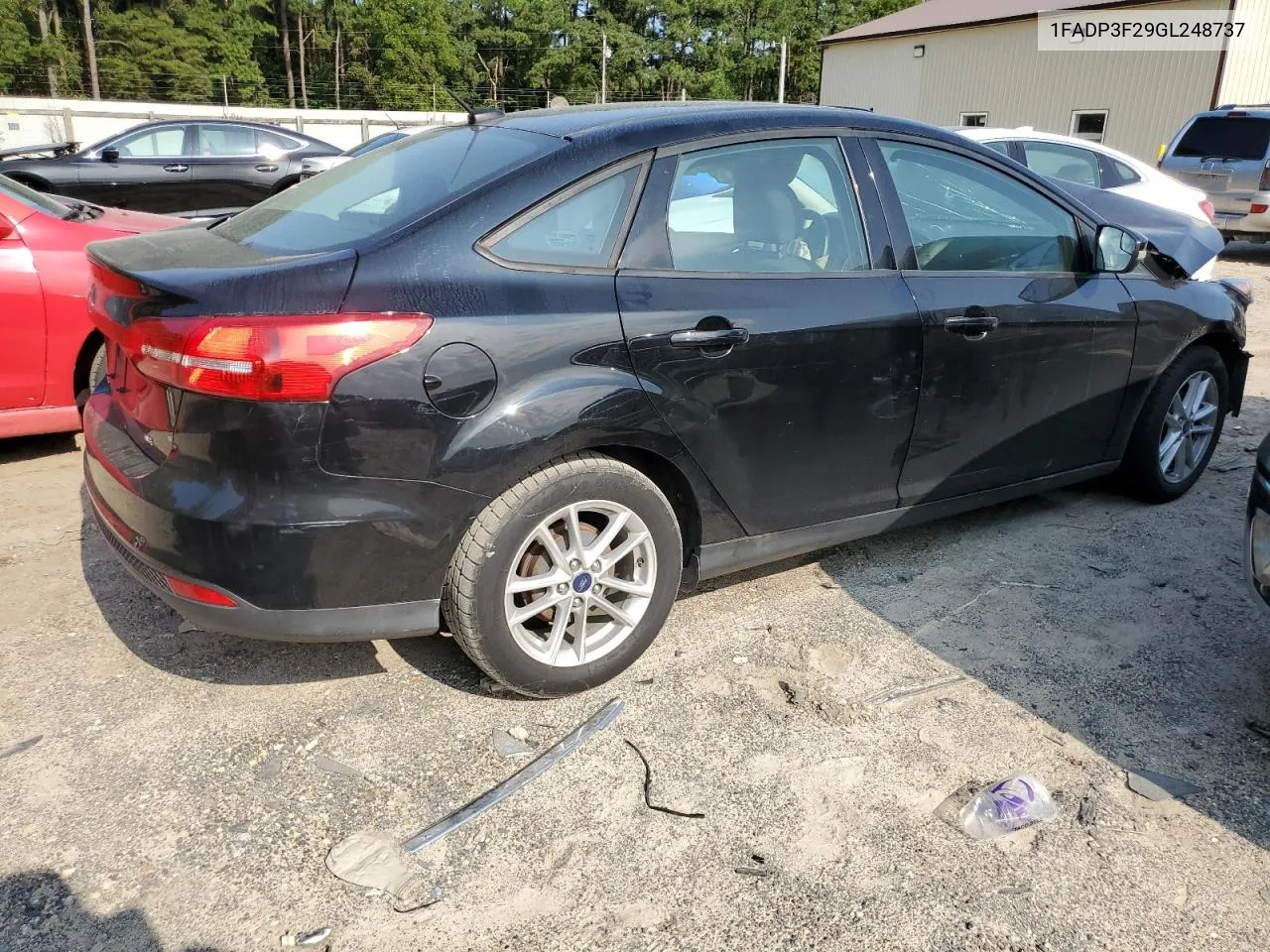 2016 Ford Focus Se VIN: 1FADP3F29GL248737 Lot: 68513444