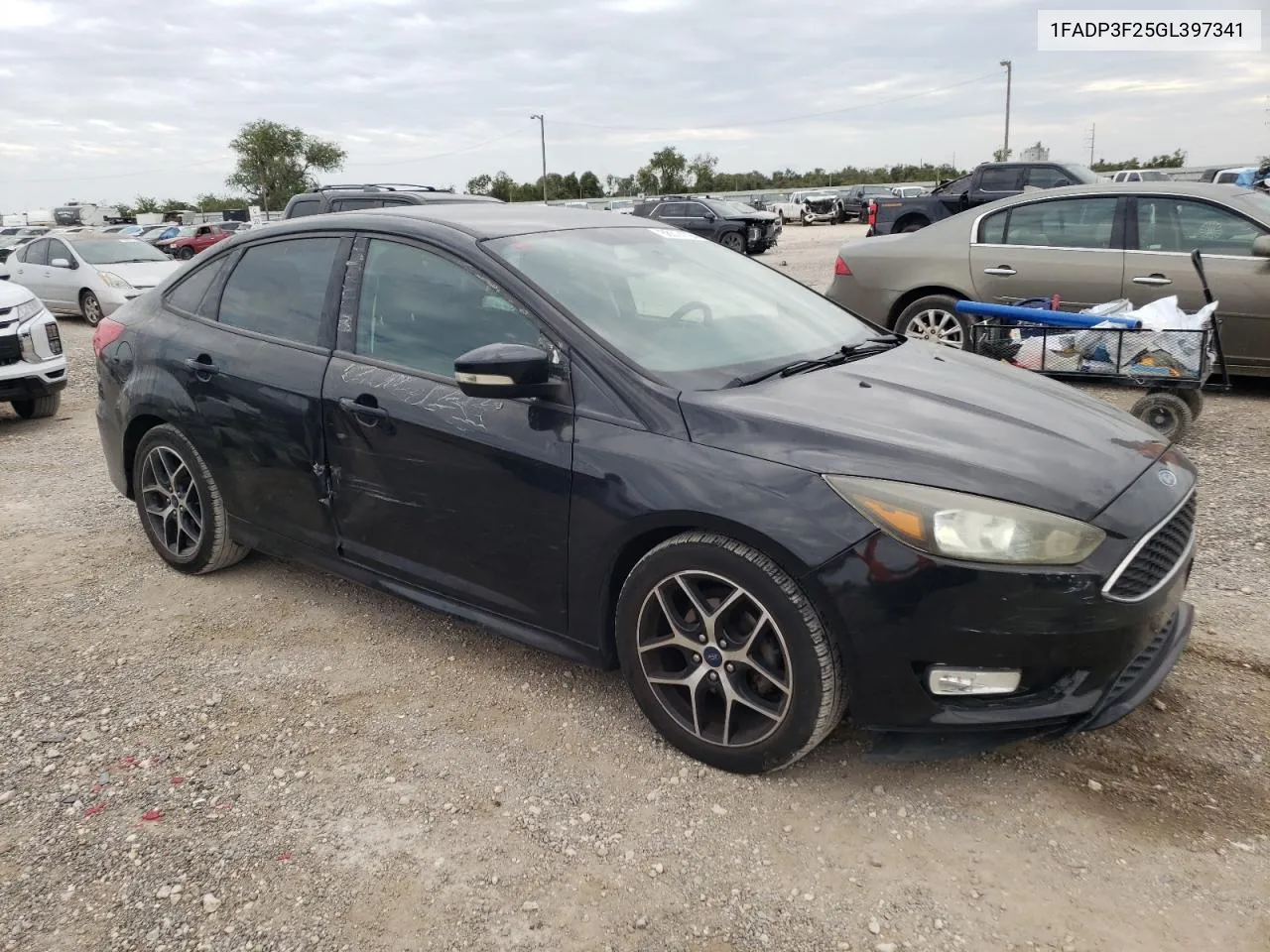 2016 Ford Focus Se VIN: 1FADP3F25GL397341 Lot: 68514794