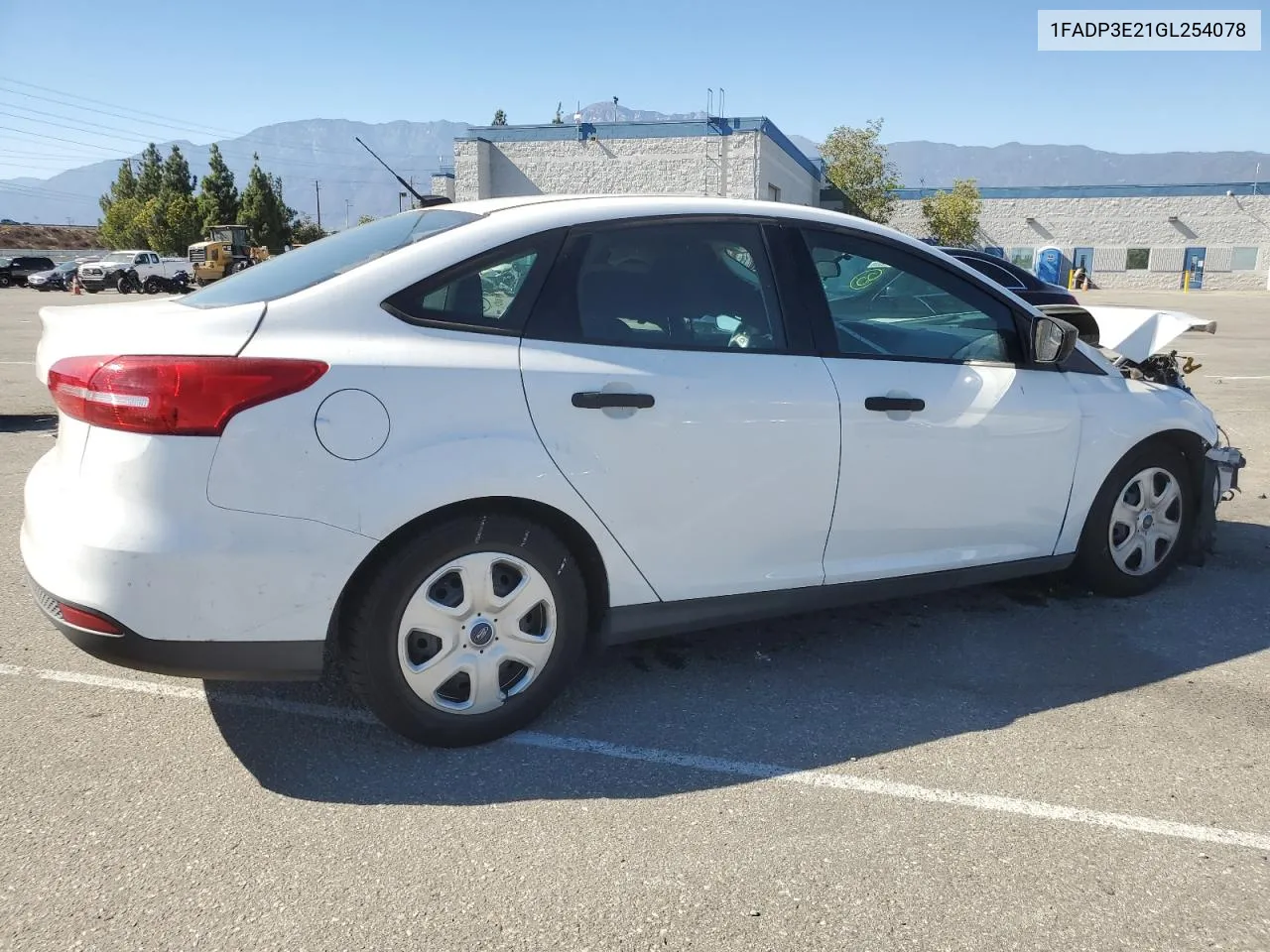 2016 Ford Focus S VIN: 1FADP3E21GL254078 Lot: 68522264