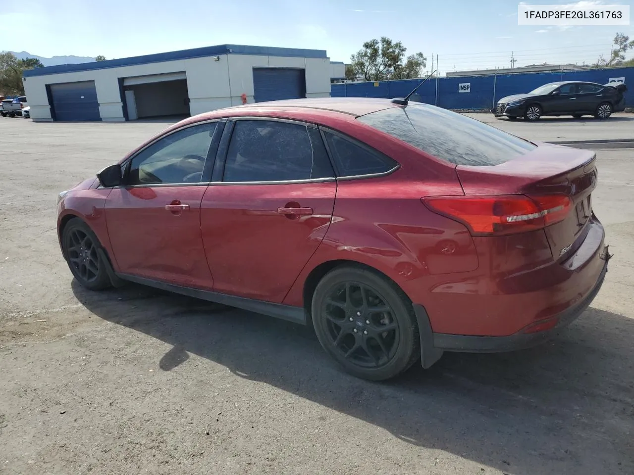 2016 Ford Focus Se VIN: 1FADP3FE2GL361763 Lot: 68565744