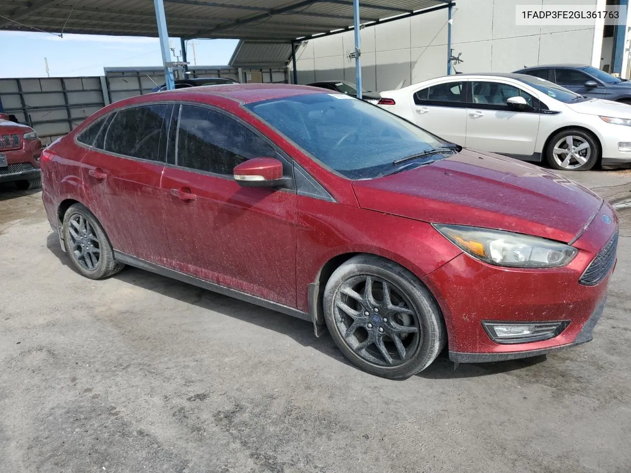 2016 Ford Focus Se VIN: 1FADP3FE2GL361763 Lot: 68565744