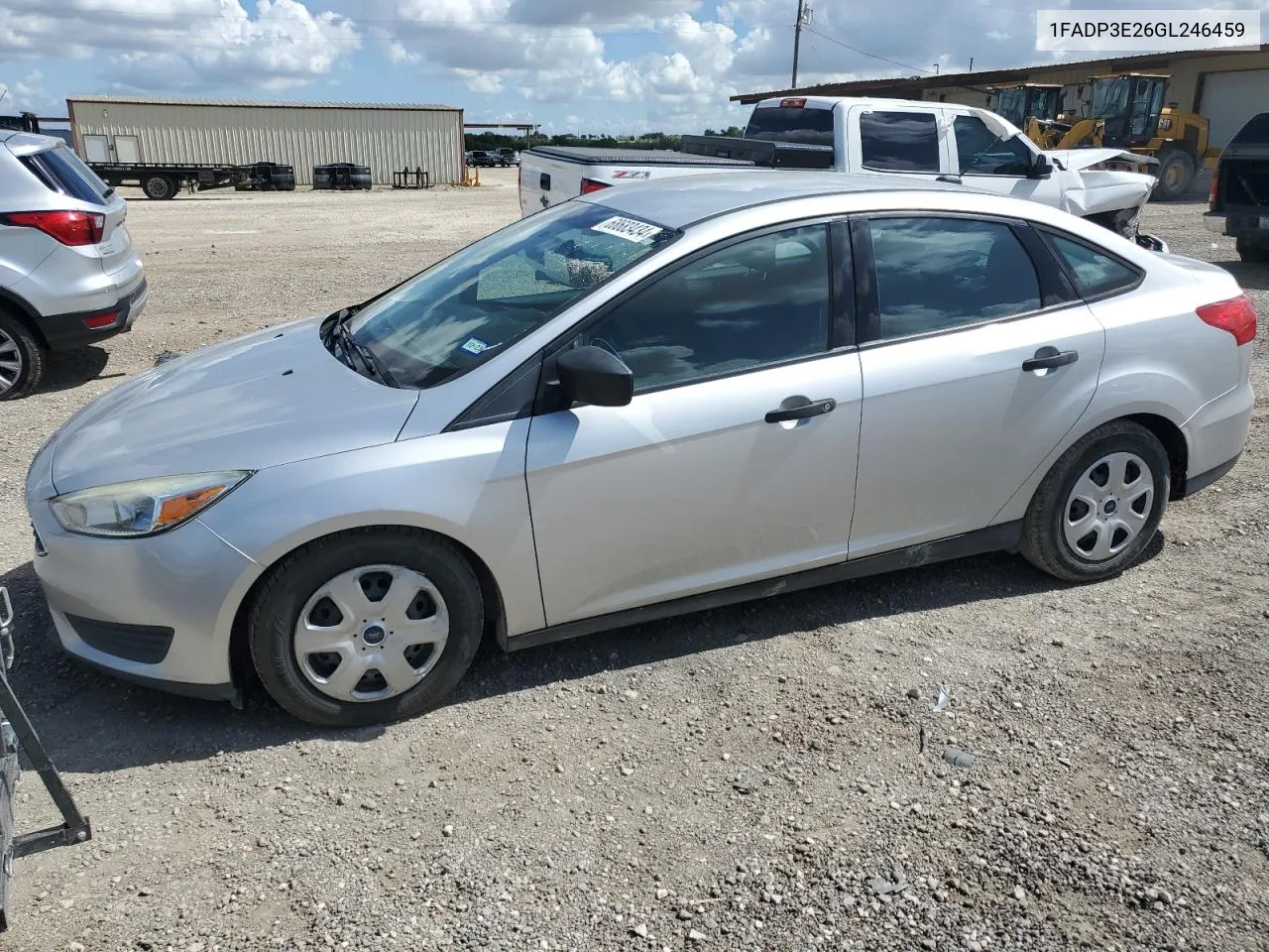 2016 Ford Focus S VIN: 1FADP3E26GL246459 Lot: 68683434