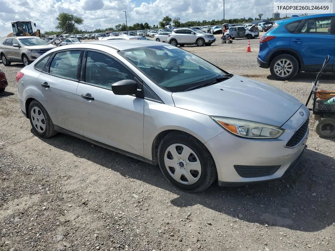 2016 Ford Focus S VIN: 1FADP3E26GL246459 Lot: 68683434