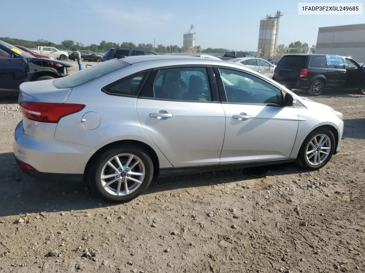 2016 Ford Focus Se VIN: 1FADP3F2XGL249685 Lot: 68887784