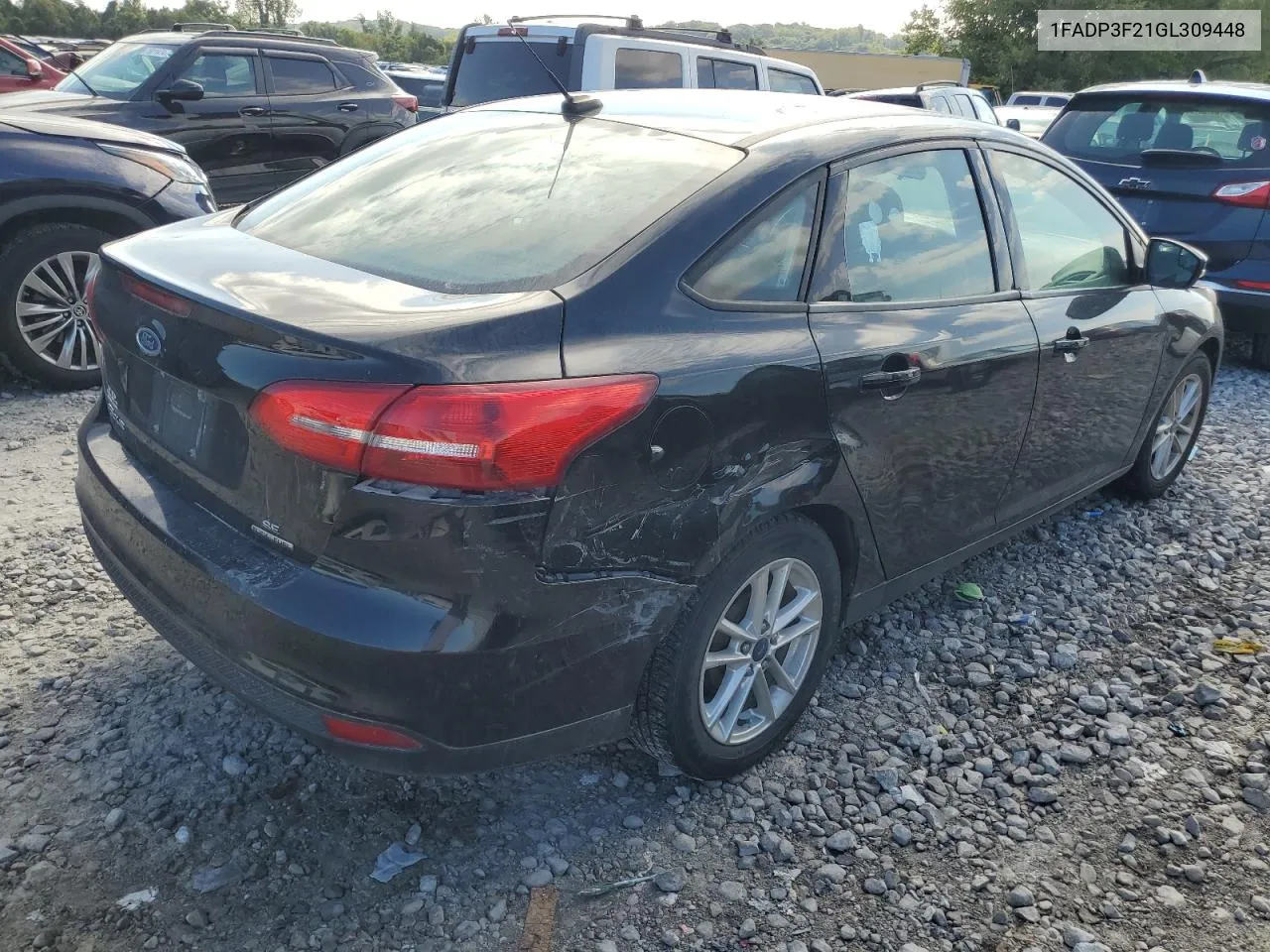 1FADP3F21GL309448 2016 Ford Focus Se