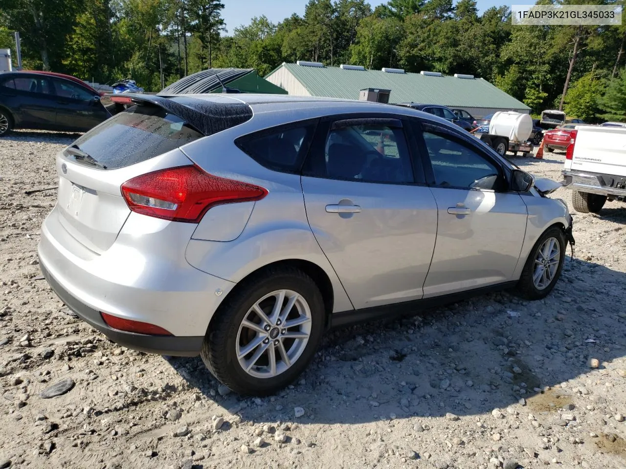 2016 Ford Focus Se VIN: 1FADP3K21GL345033 Lot: 69229054