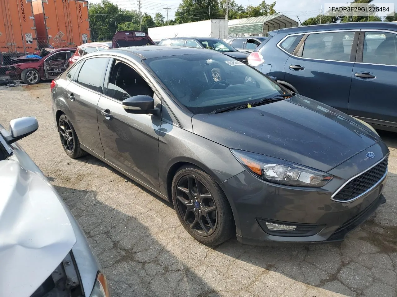 2016 Ford Focus Se VIN: 1FADP3F29GL275484 Lot: 69252414