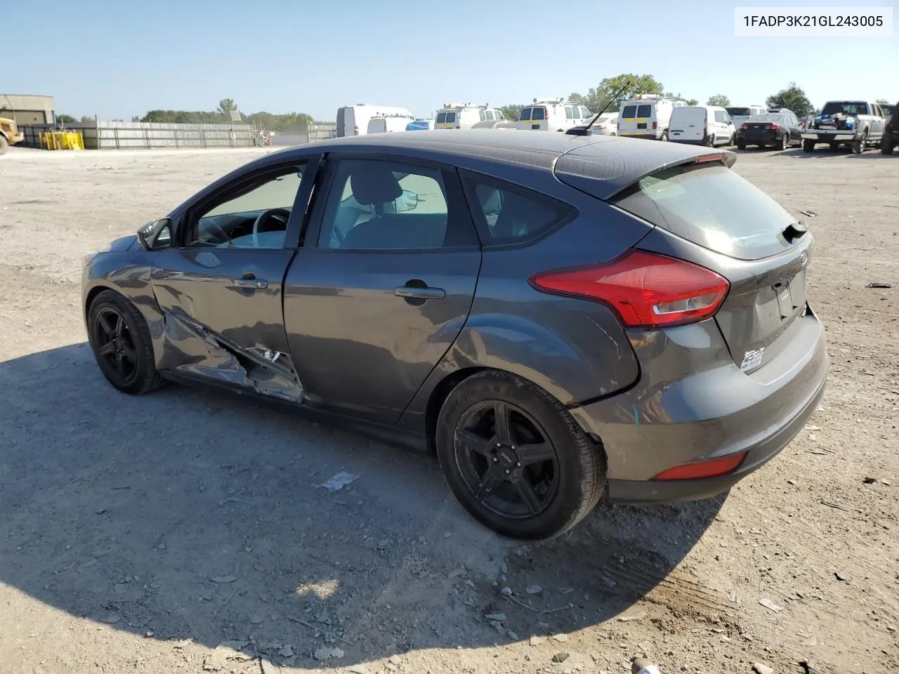 2016 Ford Focus Se VIN: 1FADP3K21GL243005 Lot: 69390204