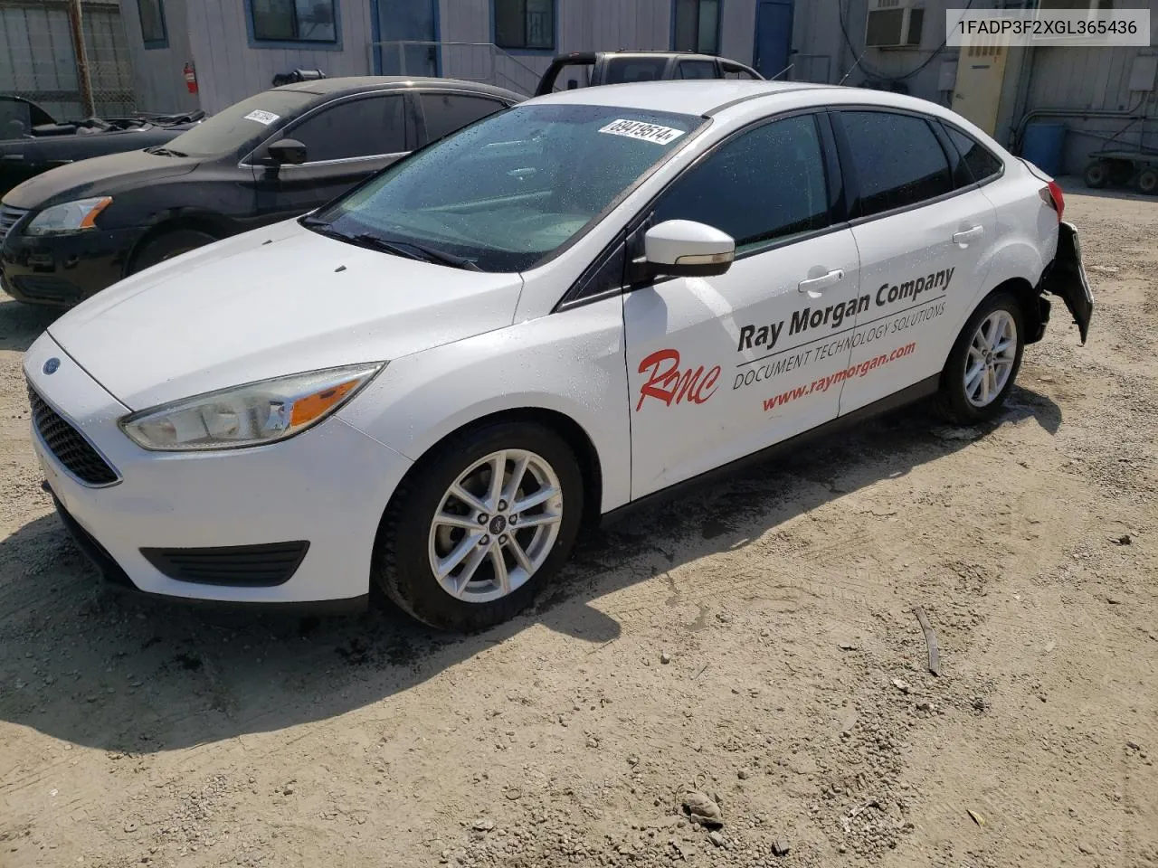 2016 Ford Focus Se VIN: 1FADP3F2XGL365436 Lot: 69419514