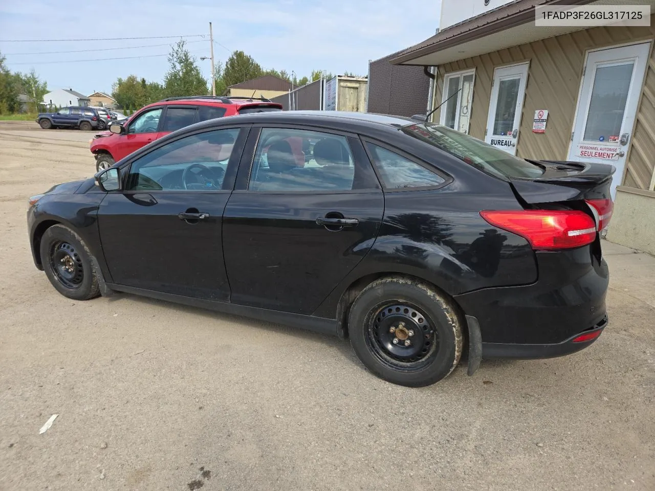 2016 Ford Focus Se VIN: 1FADP3F26GL317125 Lot: 69449624