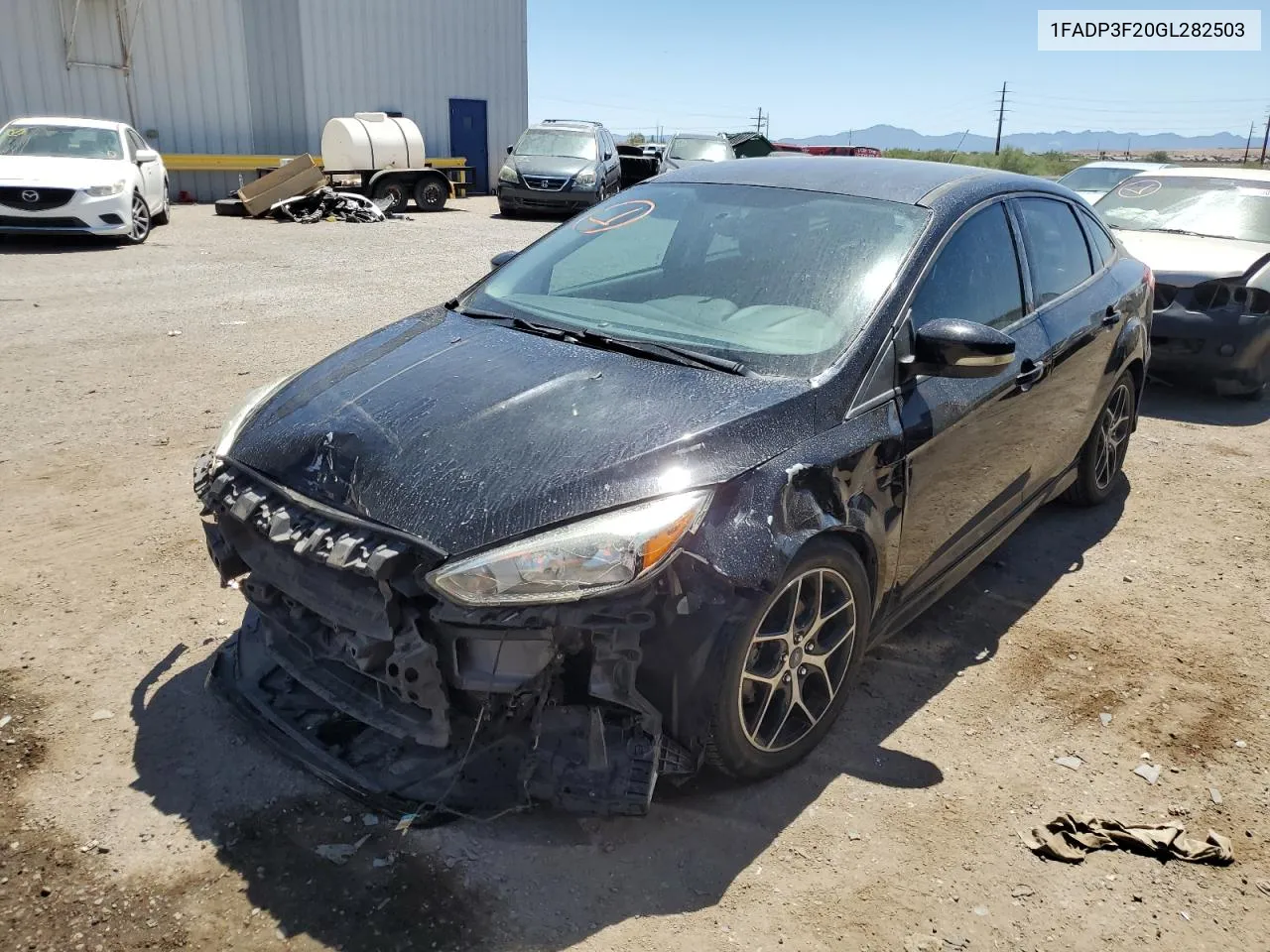 1FADP3F20GL282503 2016 Ford Focus Se