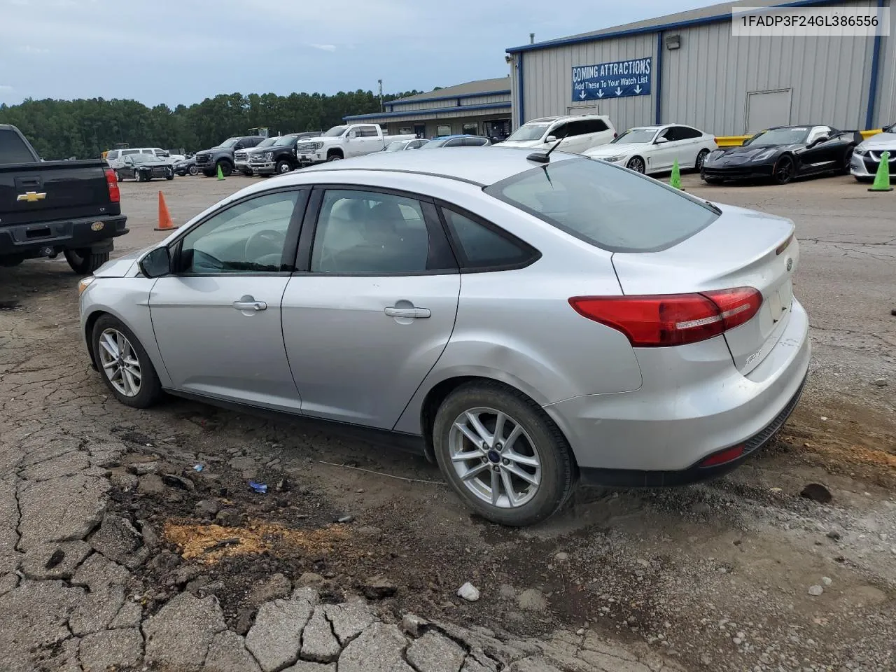 2016 Ford Focus Se VIN: 1FADP3F24GL386556 Lot: 69585174