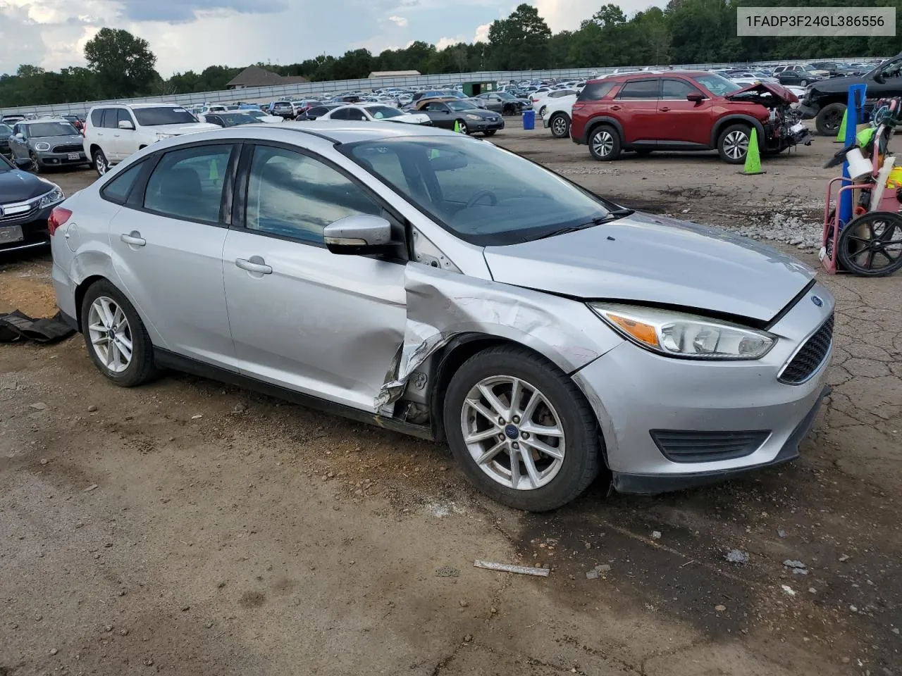 2016 Ford Focus Se VIN: 1FADP3F24GL386556 Lot: 69585174