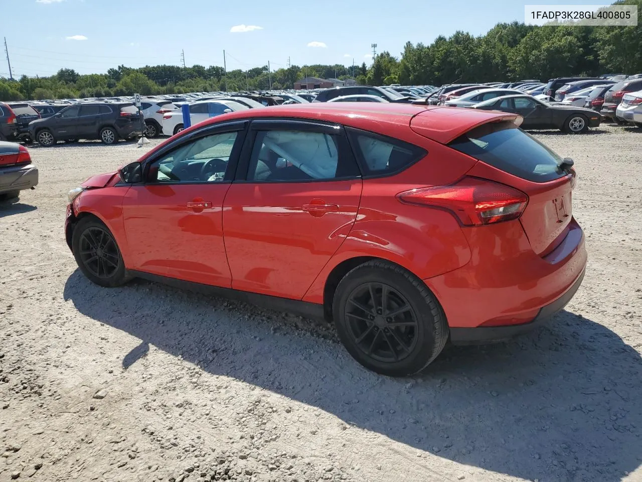 1FADP3K28GL400805 2016 Ford Focus Se