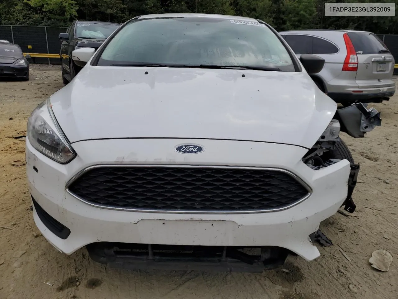 1FADP3E23GL392009 2016 Ford Focus S