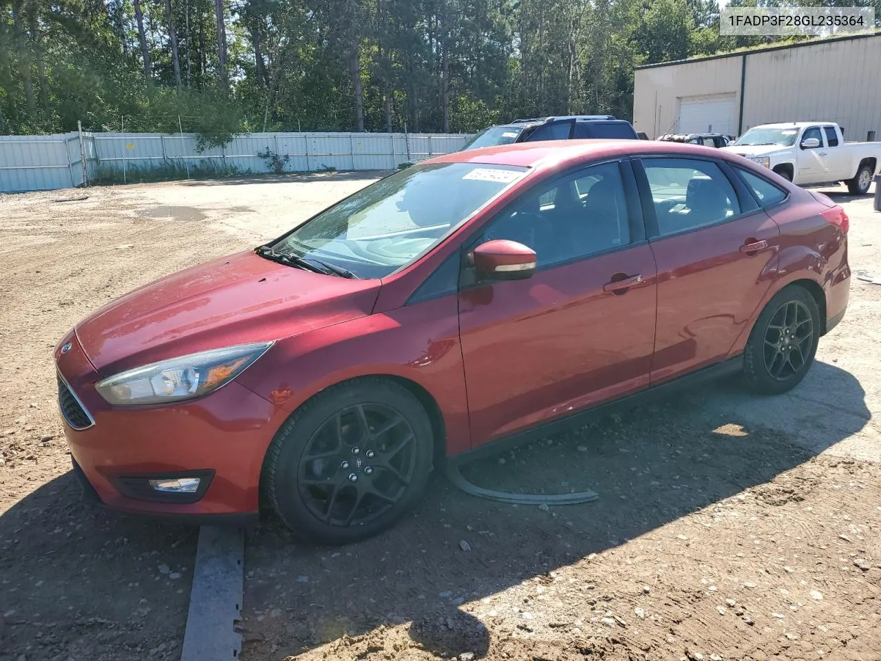 2016 Ford Focus Se VIN: 1FADP3F28GL235364 Lot: 69704224