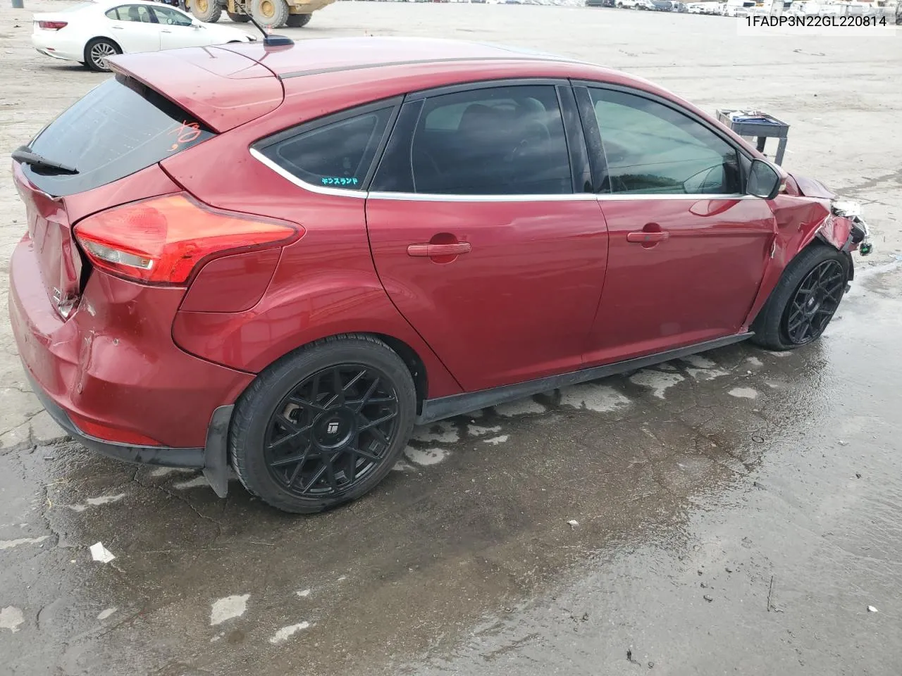 2016 Ford Focus Titanium VIN: 1FADP3N22GL220814 Lot: 69870704