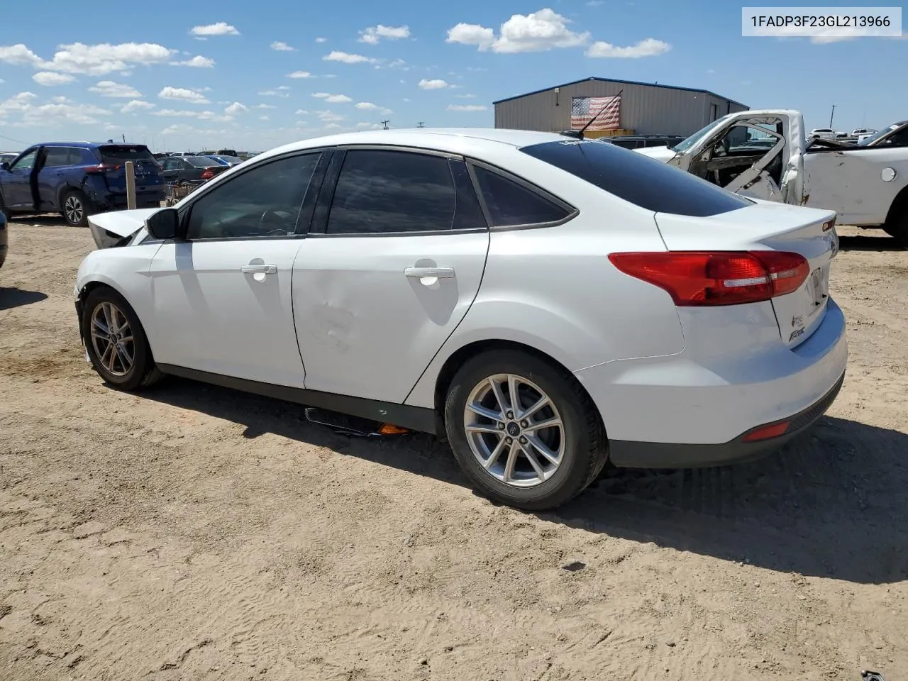 2016 Ford Focus Se VIN: 1FADP3F23GL213966 Lot: 69871264