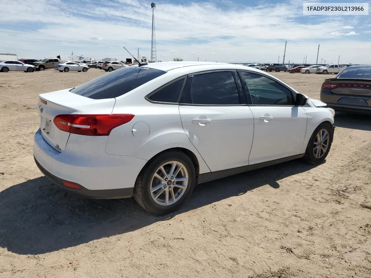 2016 Ford Focus Se VIN: 1FADP3F23GL213966 Lot: 69871264