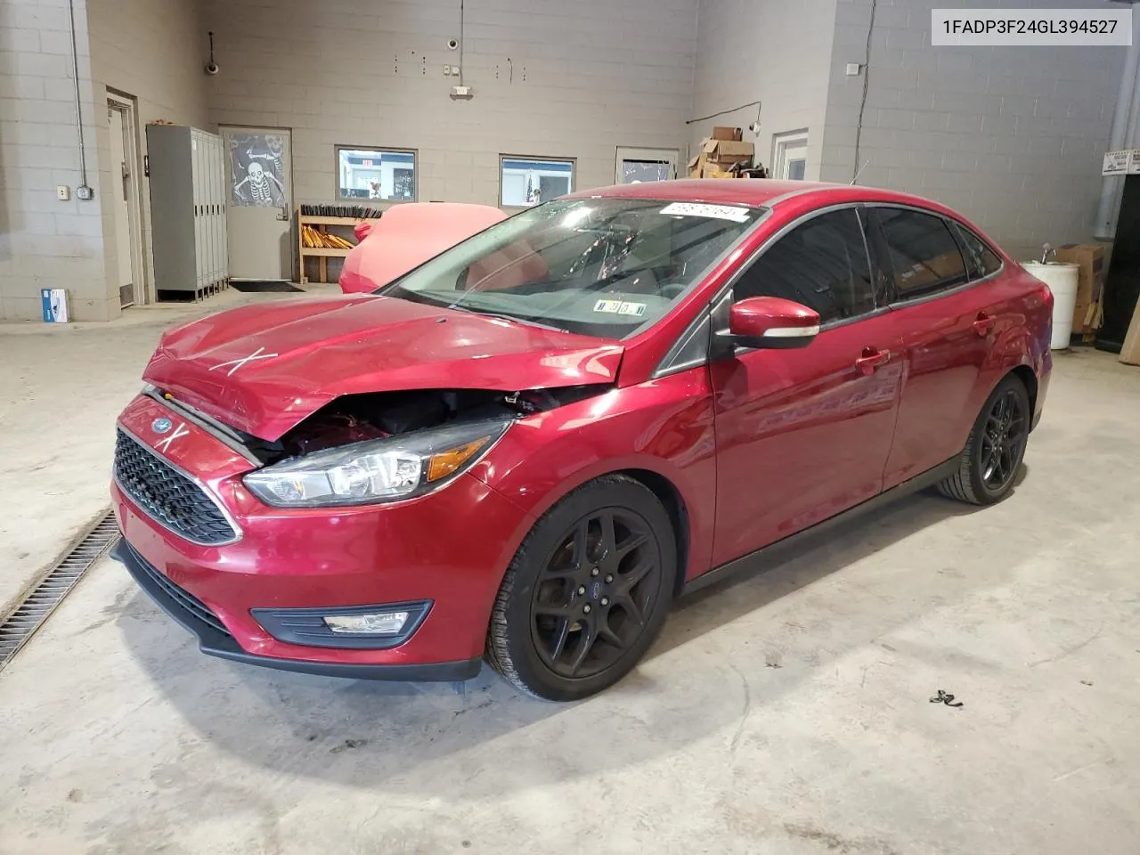 2016 Ford Focus Se VIN: 1FADP3F24GL394527 Lot: 69876164