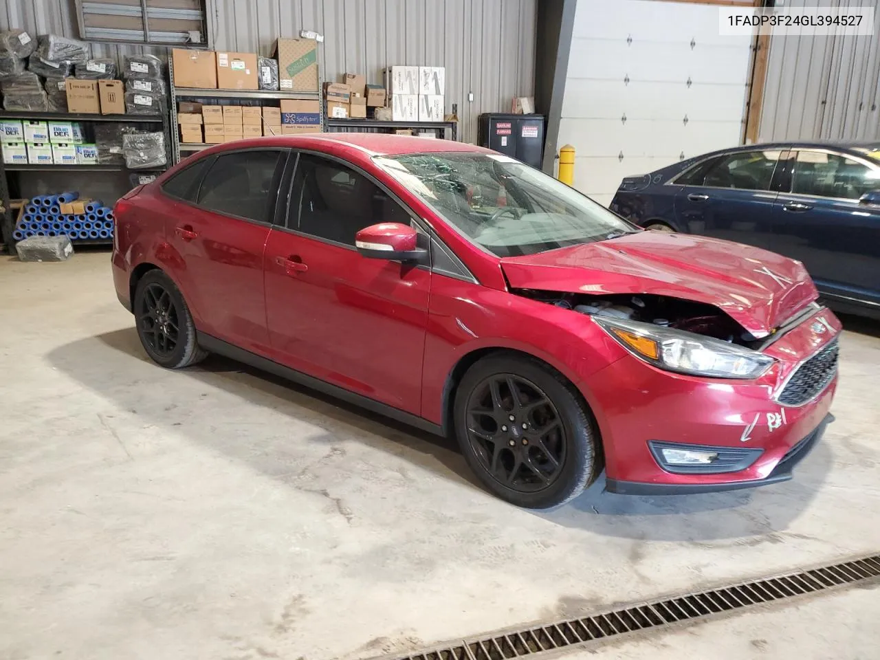 2016 Ford Focus Se VIN: 1FADP3F24GL394527 Lot: 69876164