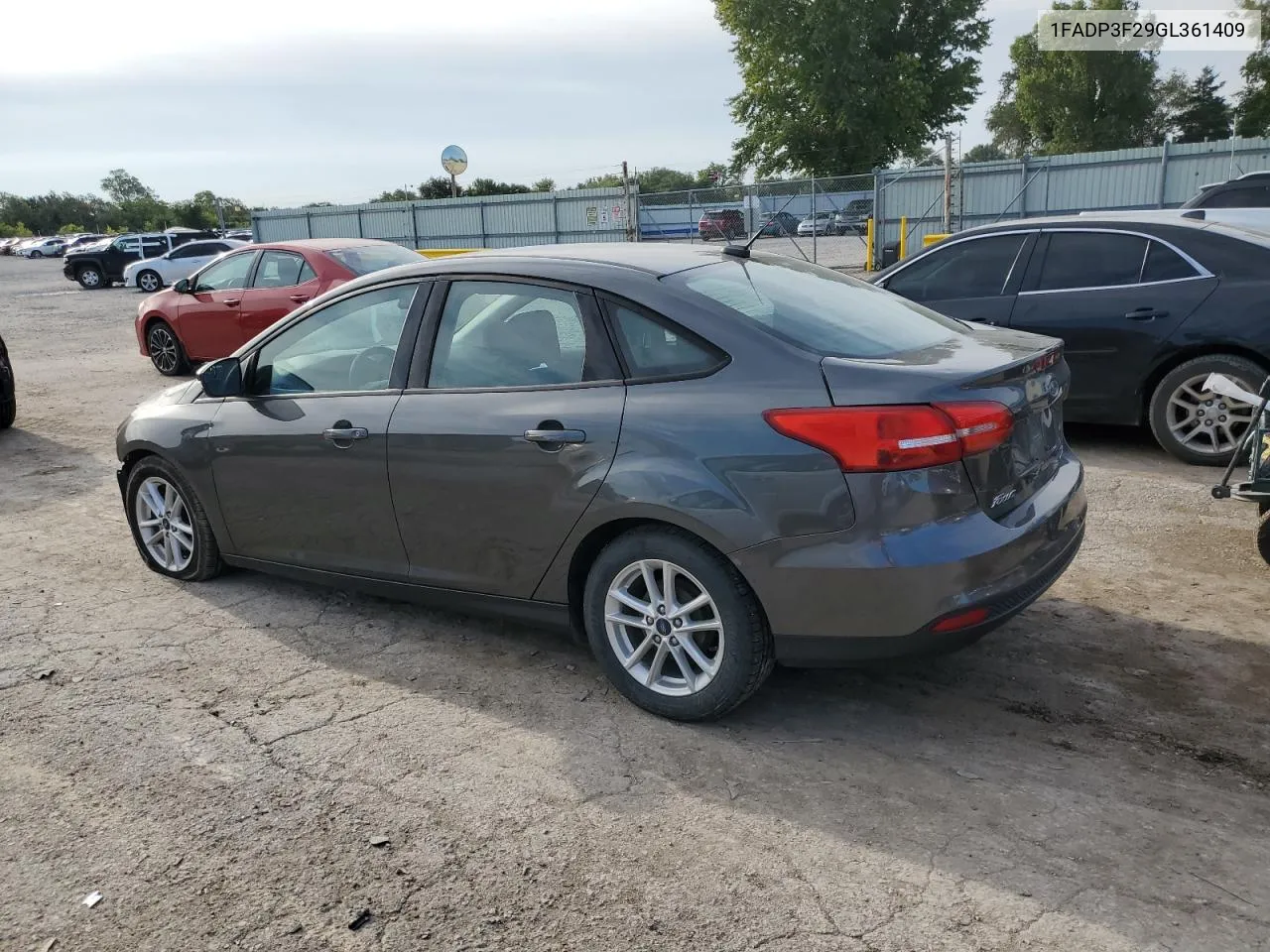 2016 Ford Focus Se VIN: 1FADP3F29GL361409 Lot: 69899054