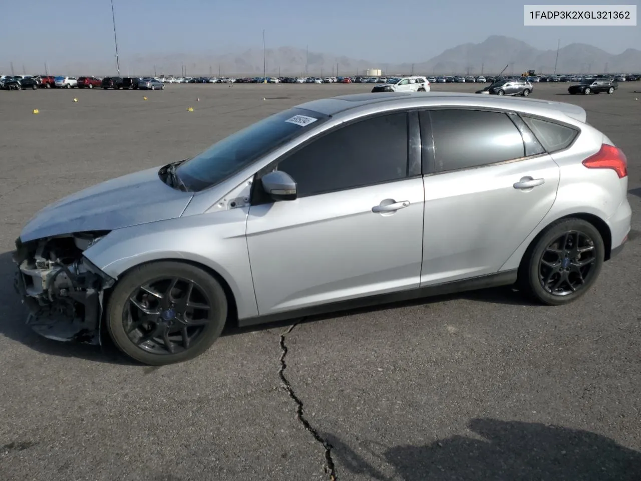 2016 Ford Focus Se VIN: 1FADP3K2XGL321362 Lot: 69959394