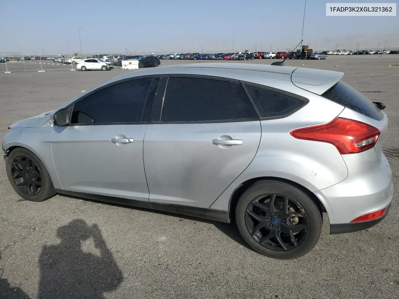 2016 Ford Focus Se VIN: 1FADP3K2XGL321362 Lot: 69959394