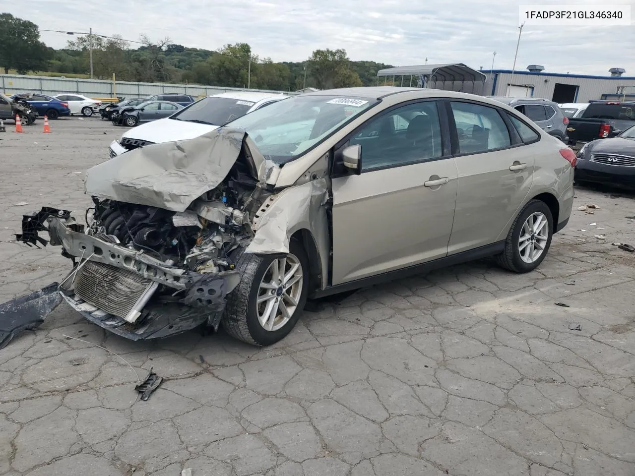 1FADP3F21GL346340 2016 Ford Focus Se