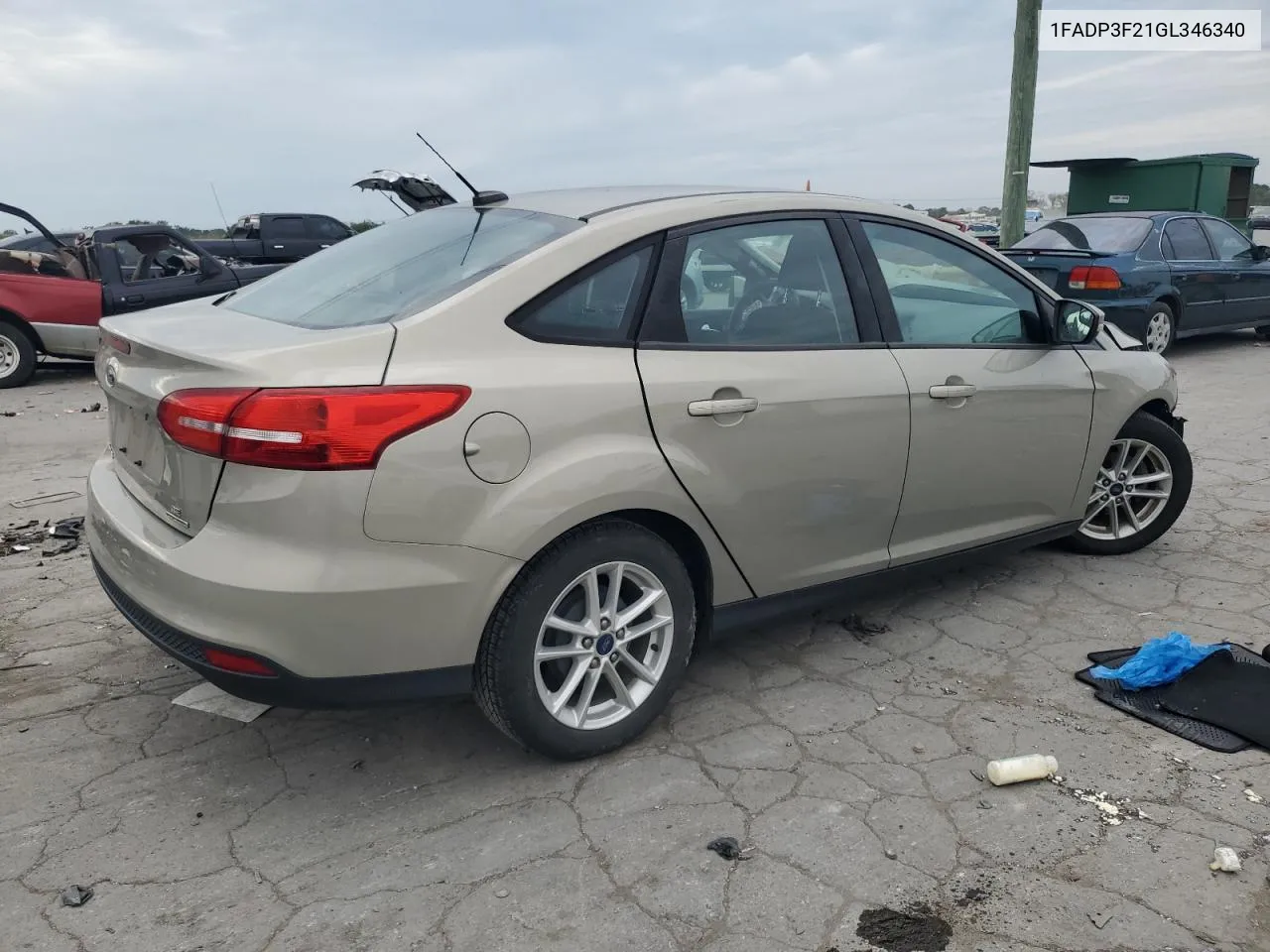 1FADP3F21GL346340 2016 Ford Focus Se