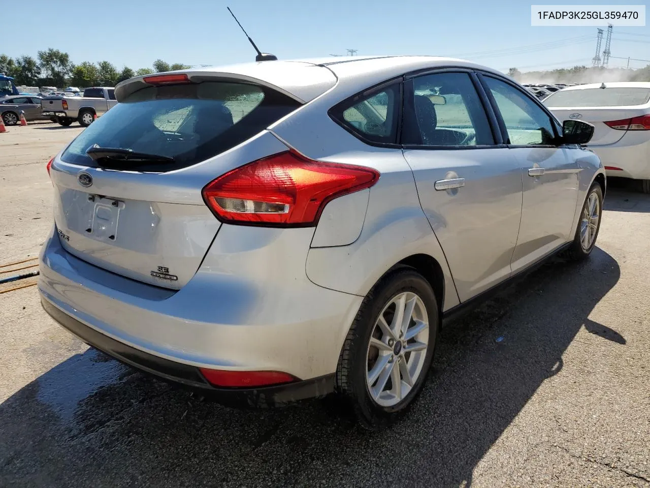 2016 Ford Focus Se VIN: 1FADP3K25GL359470 Lot: 70041694