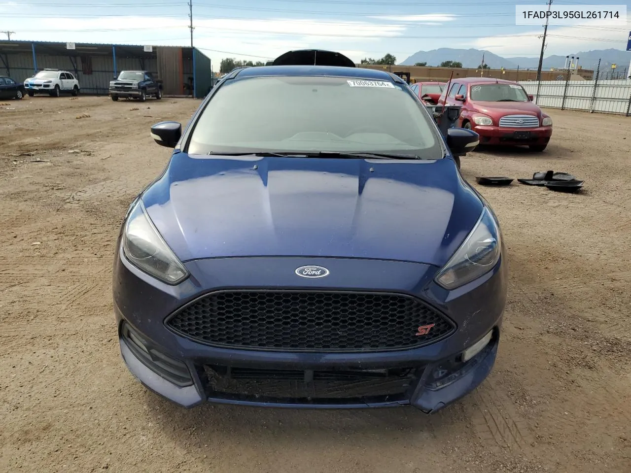 2016 Ford Focus St VIN: 1FADP3L95GL261714 Lot: 70063764