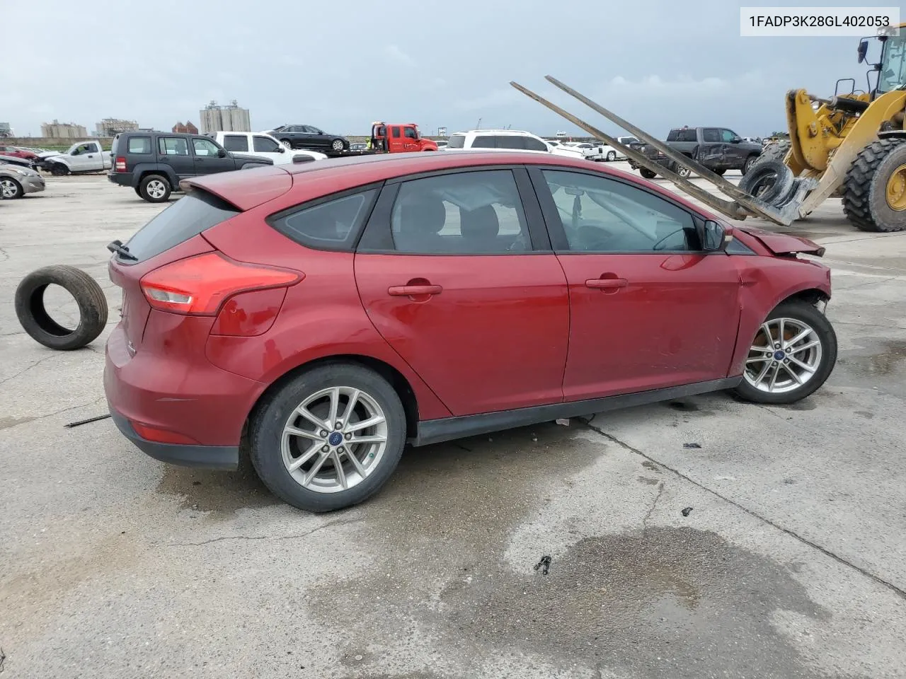 2016 Ford Focus Se VIN: 1FADP3K28GL402053 Lot: 70085354