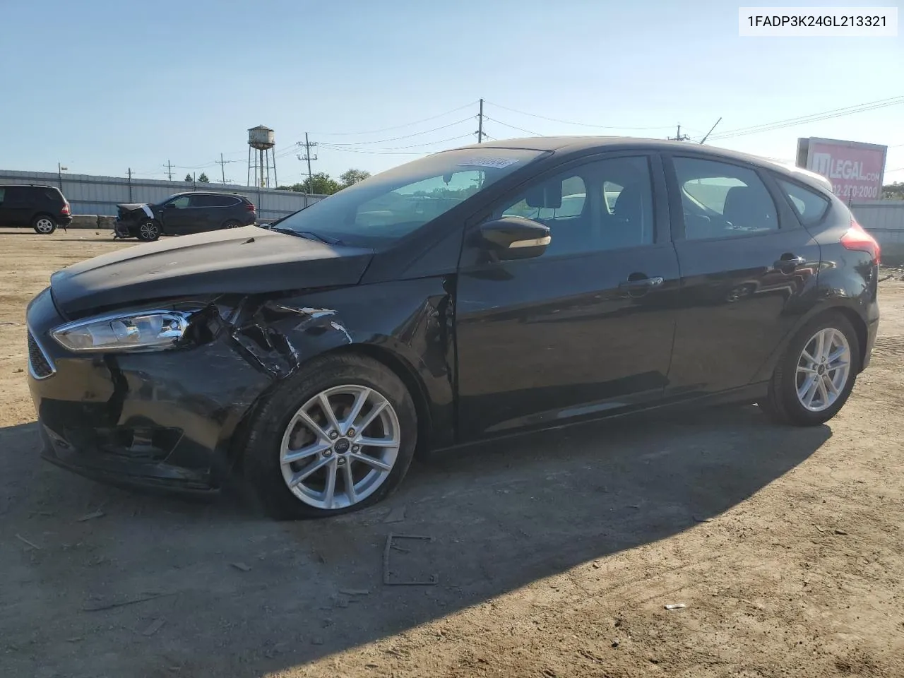 2016 Ford Focus Se VIN: 1FADP3K24GL213321 Lot: 70101974