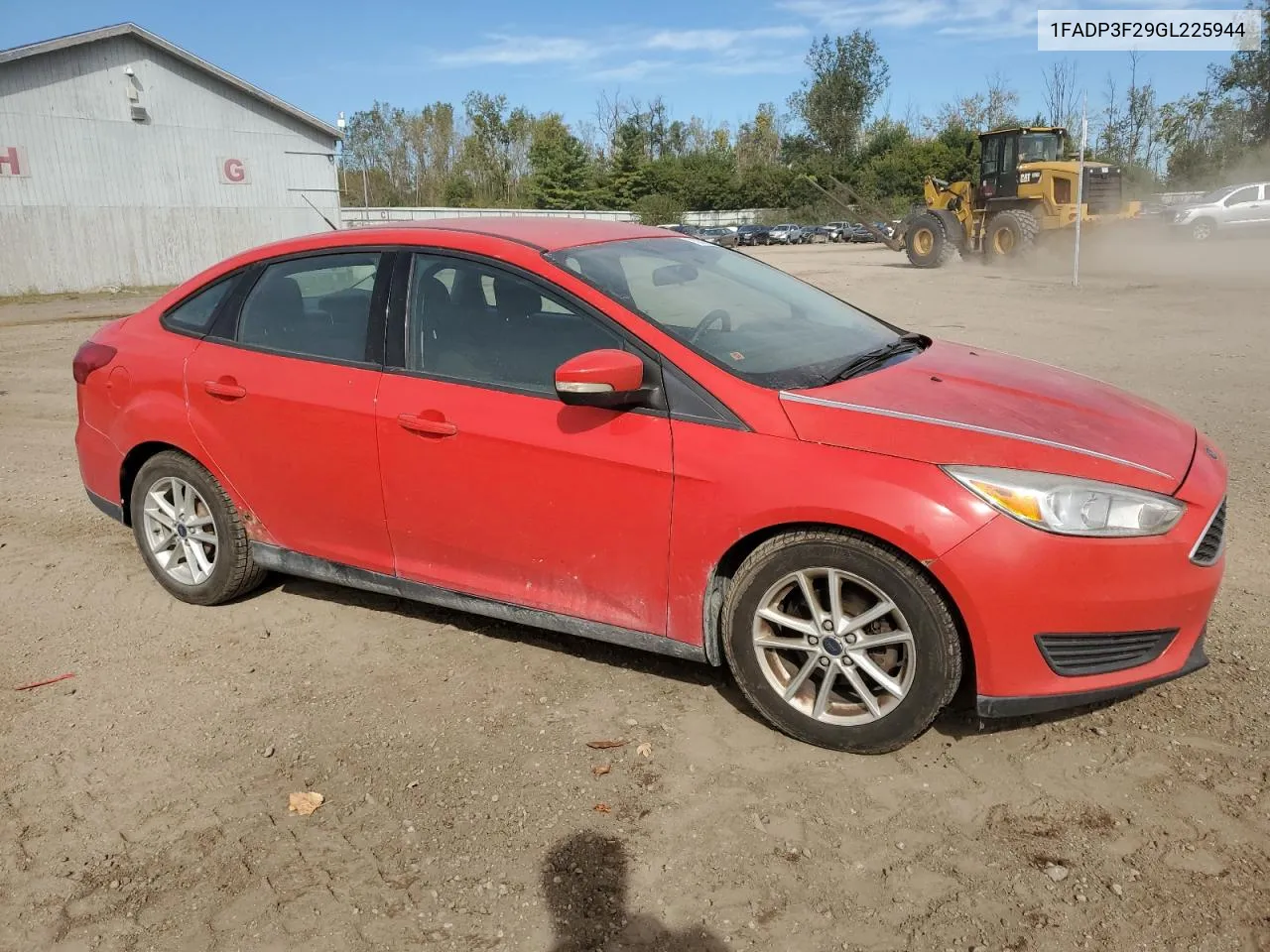 2016 Ford Focus Se VIN: 1FADP3F29GL225944 Lot: 70276484