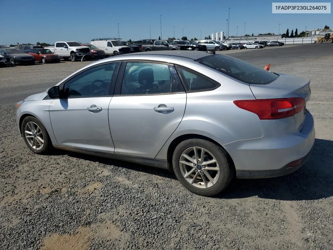 2016 Ford Focus Se VIN: 1FADP3F23GL264075 Lot: 70305604